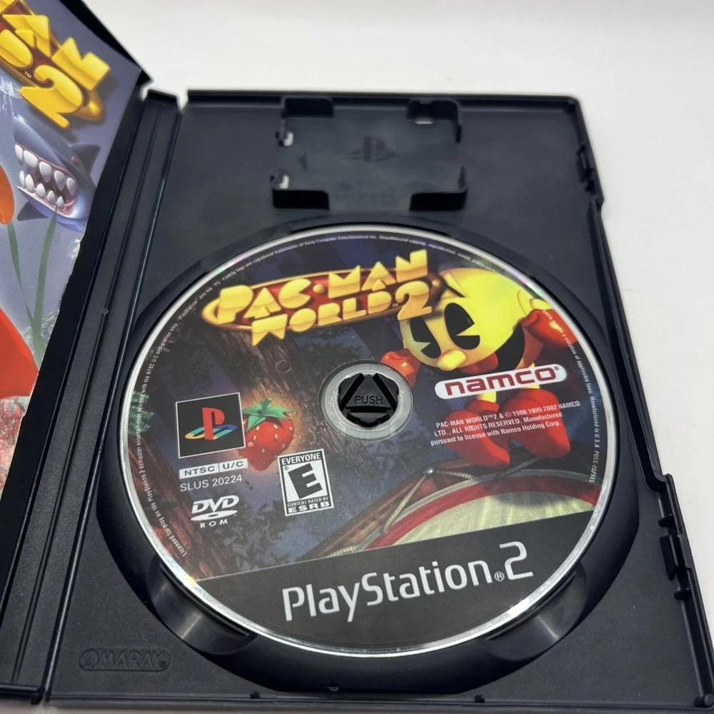 Pac-Man World 2 (Sony PlayStation 2, 2002) PS2 Complete, Tested